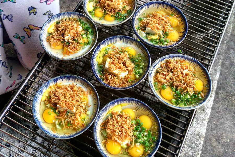 Món trứng nướng Nha Trang