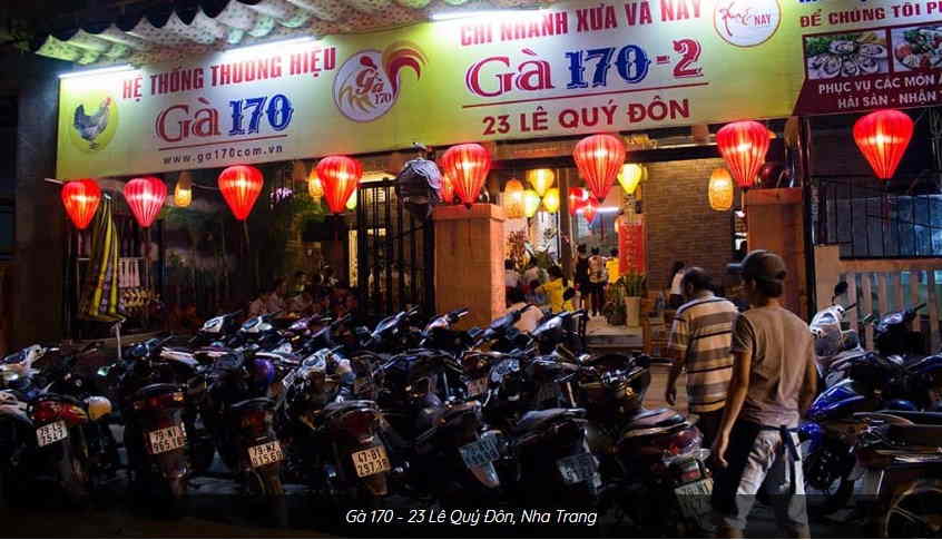 Quán gà 170 tại Nha Trang