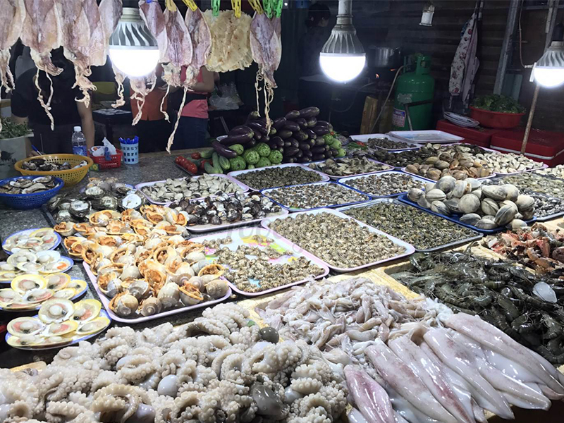 Chợ đêm hải sản